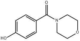 4-(4-羟基苯甲酰基)吗啡啉, 18137-25-2, 结构式