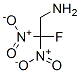 Ethanamine,  2-fluoro-2,2-dinitro- Structure