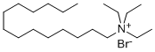 TETRADECYLTRIETHYLAMMONIUMBROMIDE,18144-35-9,结构式