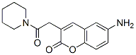 6-Amino-3-[(piperidinocarbonyl)methyl]coumarin|