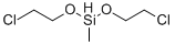 METHYLBIS(2-CHLOROETHOXY)SILANE Structure