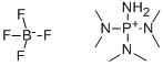 IMINOTRIS(DIMETHYLAMINO)PHOSPHONIUM|三(二甲基氨基)亚氨基膦 四氟硼酸盐