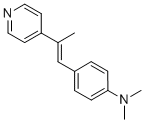 18150-14-6 DIMETHYL(4-[(1E)-2-PYRIDIN-4-YLPROP-1-EN-1-YL]PHENYL)AMINE