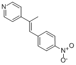 4-[1-METHYL-2-(4-NITROPHENYL)VINYL]PYRIDINE,18150-20-4,结构式