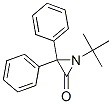 1-tert-Butyl-3,3-diphenylaziridin-2-one Structure