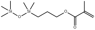 甲基丙烯酰氧丙基五甲基二硅氧烷,18151-85-4,结构式