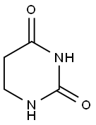 5,6-Dihydro Uracil-13C15N2 结构式