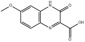 6 - 甲基-3 - 氧代-3,4 - 二氢喹喔啉-2 - 羧酸, 181529-97-5, 结构式