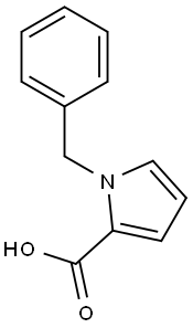 1-苄基-1H-吡咯-2-甲酸,18159-22-3,结构式