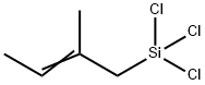 Trichloro(2-methyl-2-butenyl)silane 结构式