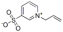 1-allyl-3-sulphonatopyridinium Structure