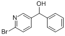 (6-BROMO-PYRIDIN-2-YL)-PHENYL-METHANOL Structure