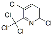 3,6-DICHLORO-2-(TRICHLOROMETHYL)PYRIDINE Structure