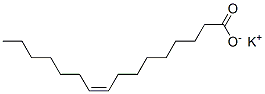 potassium (Z)-hexadec-9-enoate ,18175-44-5,结构式