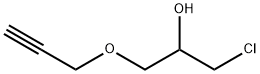 1-Chloro-3-(2-propynyloxy)-2-propanol  Struktur
