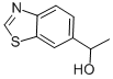 6-Benzothiazolemethanol,alpha-methyl-(9CI) Struktur