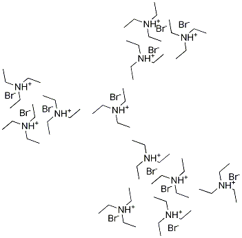 DODECATRIETHYLAMMONIUM BROMIDE 化学構造式