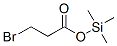 3-Bromopropionic acid trimethylsilyl ester,18187-28-5,结构式