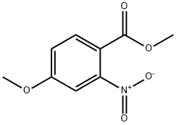 4-METHOXY-2-NITRO-BENZOIC ACID METHYL ESTER Struktur