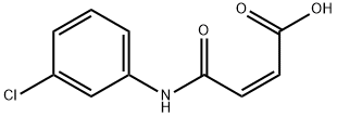 N-(3-CHLOROPHENYL)MALEAMIC ACID Struktur
