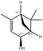 (1alpha,2alpha,5alpha)-4,6,6-trimethylbicyclo[3.1.1]hept-3-en-2-ol,1820-09-3,结构式
