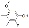 Phenol,  2-fluoro-5-methoxy-3,4-dimethyl-,182010-40-8,结构式