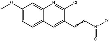E-2-클로로-7-METHOXY3-(2-니트로)비닐퀴놀린