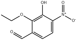 Benzaldehyde, 2-ethoxy-3-hydroxy-4-nitro- (9CI),182067-54-5,结构式