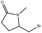 5-(Bromomethyl)-1-methylpyrrolidin-2-one,1820674-66-5,结构式