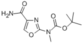TERT-부틸(4-CARBAMOYLOXAZOL-2-YL)메틸카바메이트