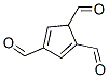 2,4-Cyclopentadiene-1,2,4-tricarboxaldehyde (9CI) Struktur