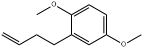 4-(2,5-ジメトキシフェニル)-1-ブテン 化学構造式