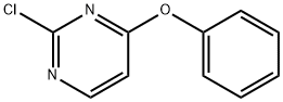 2-クロロ-4-フェノキシピリミジン 化学構造式
