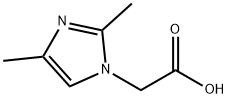 1H-Imidazole-1-aceticacid,2,4-dimethyl-(9CI) Struktur