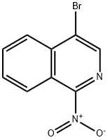 4-BROMO-1-NITRO-ISOQUINOLINE Struktur