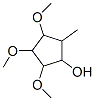 Cyclopentanol, 2,3,4-trimethoxy-5-methyl- (9CI) Structure