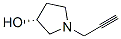 3-Pyrrolidinol,1-(2-propynyl)-,(3R)-(9CI) 化学構造式