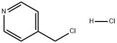 4-氯甲基吡啶盐酸盐,1822-51-1,结构式