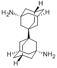 1,1′-ビアダマンタン-3,3′-ジアミン 化学構造式