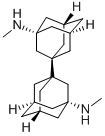 N,N'-Dimethyl-1,1'-biadamantane-3,3'-diamine Structure