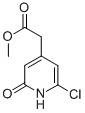 (6-CHLORO-2-OXO-1,2-DIHYDRO-PYRIDIN-4-YL)-ACETIC ACID METHYL ESTER,182276-20-6,结构式