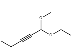 2-PENTYNAL DIETHYL ACETAL Structure