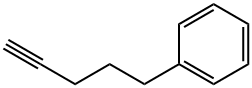 5-PHENYL-1-PENTYNE Struktur