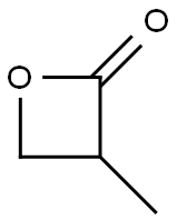 3-Methyloxetan-2-one Struktur
