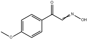 2-hydroxyimino-1-(4-methoxyphenyl)ethanone Struktur