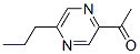 Ethanone, 1-(5-propylpyrazinyl)- (9CI) 结构式