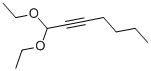 2-HEPTYNAL DIETHYL ACETAL Structure