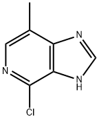 3H-IMidazo[4,5-c]pyridine, 4-chloro-7-Methyl- Struktur