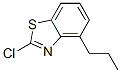 Benzothiazole, 2-chloro-4-propyl- (9CI) 结构式