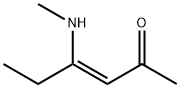 3-Hexen-2-one, 4-(methylamino)-, (Z)- (9CI) Structure